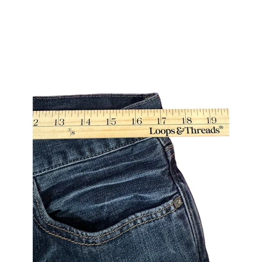 Vtg Mens GAP 1969 Loose Fit‎ Jeans Blue Denim Size 24x29 Straight Relaxed Y2K